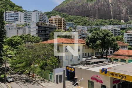 Vista da Sala de apartamento à venda com 2 quartos, 90m² em Humaitá, Rio de Janeiro
