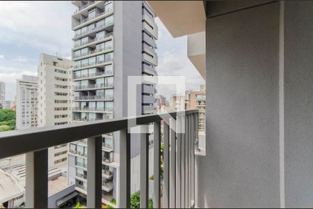 Studio para alugar com 23m², 1 quarto e sem vagaVaranda