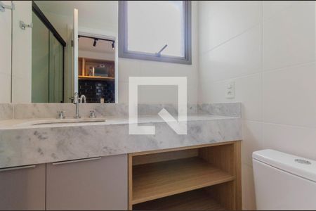 Banheiro de kitnet/studio para alugar com 1 quarto, 23m² em Vila Mariana, São Paulo