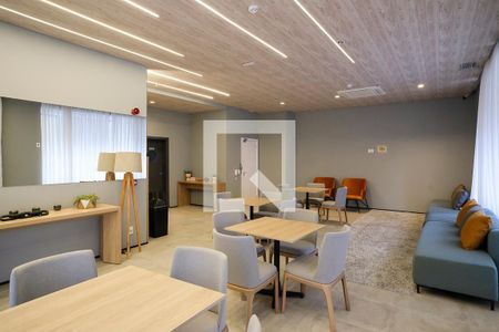 Studio para alugar com 23m², 1 quarto e sem vagaSalão de festas