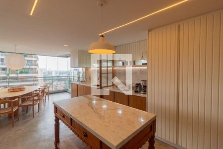 Apartamento à venda com 167m², 3 quartos e 3 vagasCozinha Americana