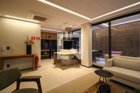 Studio à venda com 20m², 1 quarto e sem vagaÁrea comum - Salão de festas