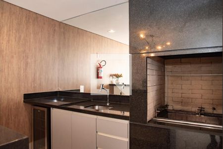 Área comum - Churrasqueira de apartamento para alugar com 1 quarto, 36m² em Chácara Inglesa, São Paulo