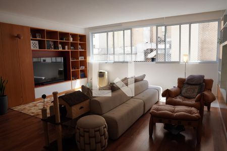 Sala de apartamento para alugar com 3 quartos, 170m² em Paraíso, São Paulo