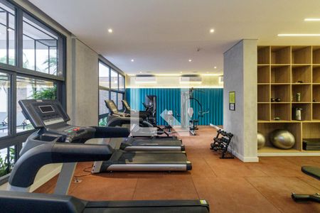 Studio à venda com 26m², 1 quarto e sem vagaÁrea comum - Academia