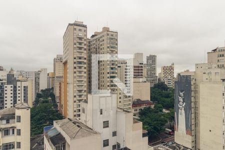 Studio à venda com 26m², 1 quarto e sem vagaVaranda