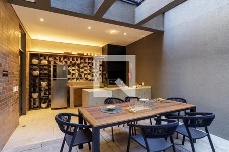 Studio à venda com 26m², 1 quarto e sem vagaÁrea comum - Churrasqueira