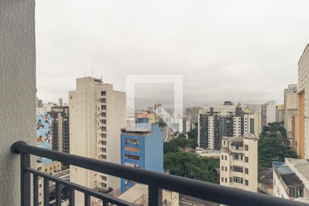 Studio à venda com 26m², 1 quarto e sem vagaVaranda