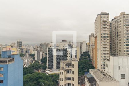 Studio à venda com 26m², 1 quarto e sem vagaVaranda