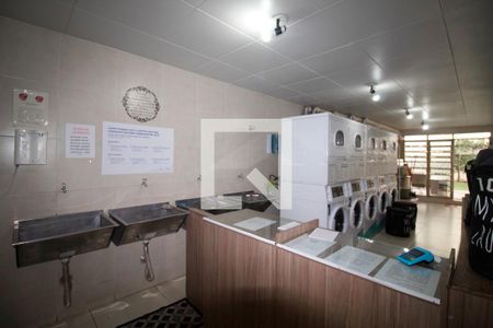 Studio para alugar com 28m², 1 quarto e 1 vagaLavanderia