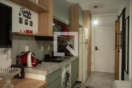 Studio à venda com 25m², 1 quarto e sem vagaCozinha