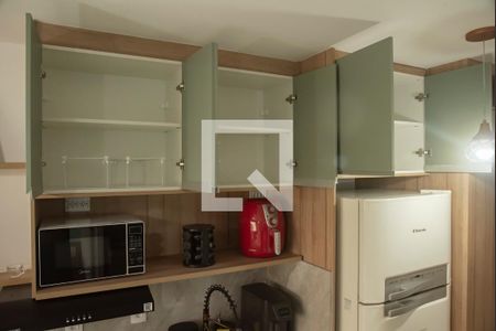 Studio à venda com 25m², 1 quarto e sem vagaCozinha