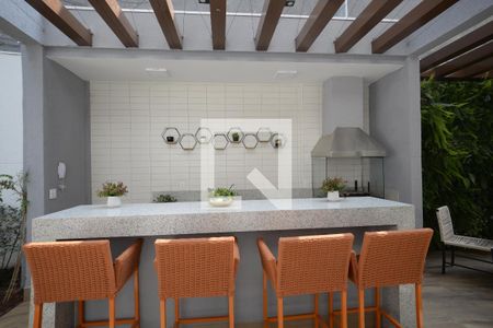 Studio para alugar com 27m², 1 quarto e sem vagaChurrasqueira