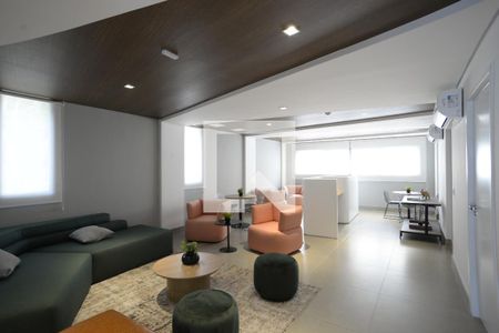 Studio para alugar com 27m², 1 quarto e sem vagaSalão de Festas