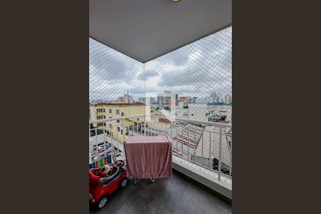 Varanda da Sala de apartamento para alugar com 2 quartos, 50m² em Cambuci, São Paulo