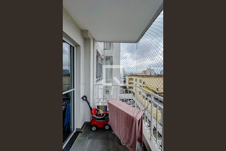 Varanda da Sala de apartamento para alugar com 2 quartos, 50m² em Cambuci, São Paulo