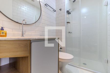 Studio para alugar com 27m², 1 quarto e sem vagaBanheiro