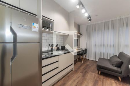 Studio para alugar com 30m², 1 quarto e sem vagaCozinha