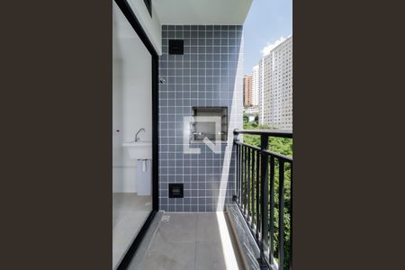 Varanda da Sala de apartamento à venda com 2 quartos, 42m² em Jardim Parque Morumbi, São Paulo