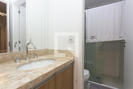 Apartamento à venda com 60m², 1 quarto e 1 vagaBanheiro