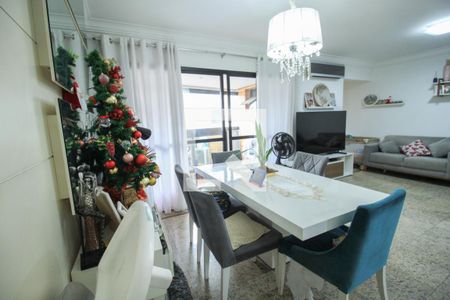 Sala de Jantar de apartamento à venda com 3 quartos, 123m² em Vila Regente Feijó, São Paulo