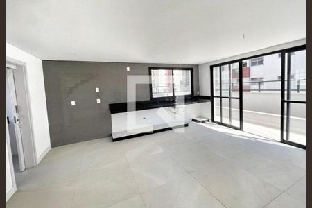 Sala/Cozinha de apartamento à venda com 3 quartos, 139m² em Funcionários, Belo Horizonte