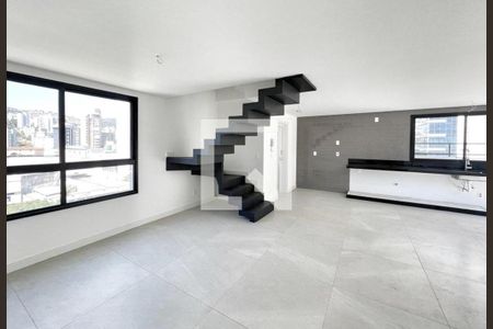 Sala/Cozinha de apartamento à venda com 3 quartos, 139m² em Funcionários, Belo Horizonte