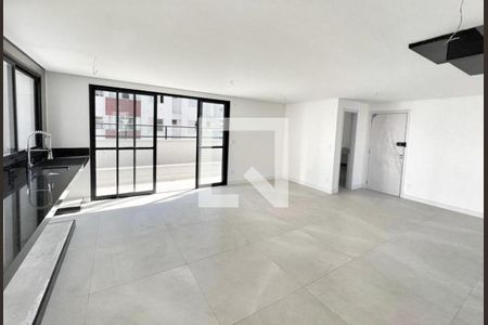 Sala/Cozinha de apartamento à venda com 3 quartos, 139m² em Funcionários, Belo Horizonte