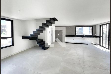Sala/Cozinha de apartamento à venda com 3 quartos, 139m² em Funcionários, Belo Horizonte