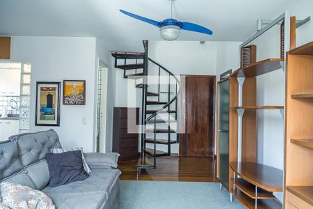 Sala de apartamento à venda com 2 quartos, 70m² em Vila Clementino, São Paulo