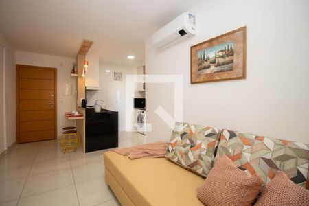 Sala de apartamento para alugar com 1 quarto, 35m² em Águas Claras, Brasília
