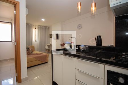 Apartamento para alugar com 35m², 1 quarto e 1 vagaCozinha e Área de Serviço