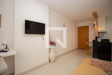 Sala de apartamento para alugar com 1 quarto, 35m² em Águas Claras, Brasília