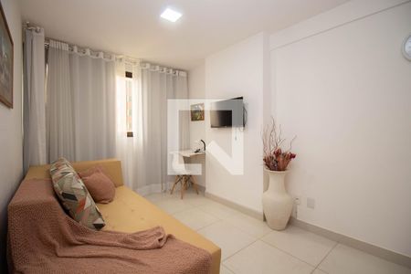 Sala de apartamento para alugar com 1 quarto, 35m² em Águas Claras, Brasília