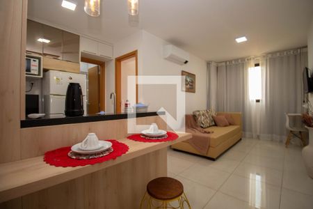 Apartamento para alugar com 35m², 1 quarto e 1 vagaHall