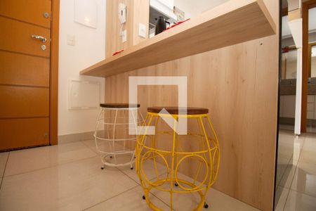 Apartamento para alugar com 35m², 1 quarto e 1 vagaHall