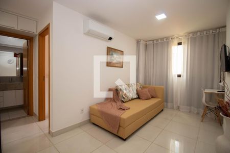 Sala de apartamento para alugar com 1 quarto, 35m² em Águas Claras, Brasília
