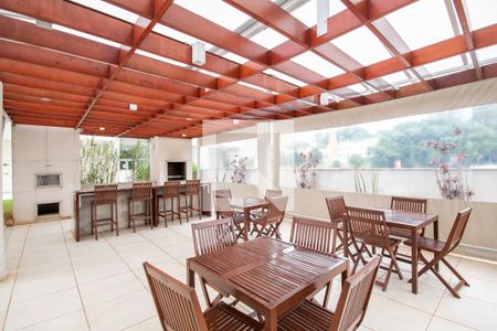 Apartamento para alugar com 41m², 1 quarto e 1 vaga Apartamento para alugar com 41m², 1 quarto e 1 vagaÁrea comum - Churrasqueira