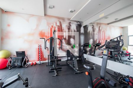 Apartamento para alugar com 41m², 1 quarto e 1 vaga Apartamento para alugar com 41m², 1 quarto e 1 vagaÁrea comum - Academia