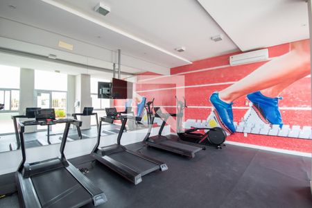 Apartamento para alugar com 41m², 1 quarto e 1 vaga Apartamento para alugar com 41m², 1 quarto e 1 vagaÁrea comum - Academia