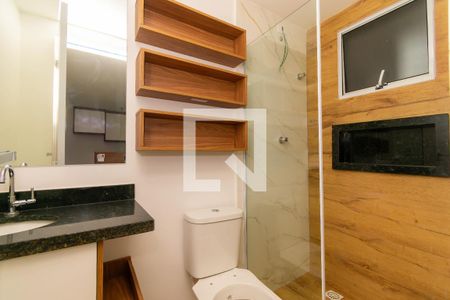 Banheiro de kitnet/studio para alugar com 1 quarto, 30m² em Vila Formosa, São Paulo