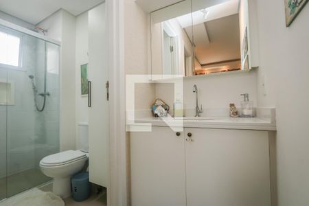 Apartamento à venda com 58m², 1 quarto e 1 vagaPia do banheiro 2