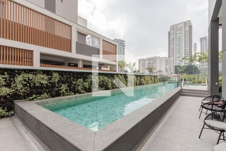 Studio para alugar com 25m², 1 quarto e sem vagaPiscina