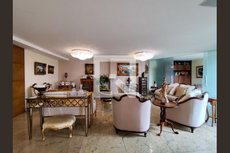 Sala de apartamento à venda com 4 quartos, 300m² em Sion, Belo Horizonte