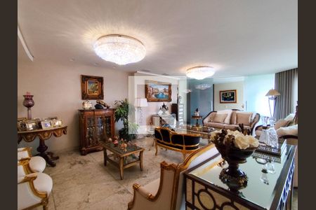 Sala de apartamento à venda com 4 quartos, 300m² em Sion, Belo Horizonte