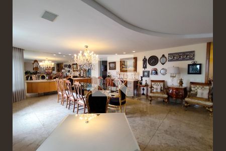 Sala de apartamento à venda com 4 quartos, 300m² em Sion, Belo Horizonte