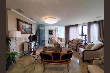 Sala de apartamento à venda com 4 quartos, 300m² em Sion, Belo Horizonte