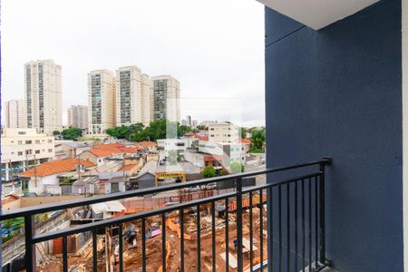 Varanda da Sala de apartamento para alugar com 2 quartos, 42m² em Parque da Vila Prudente, São Paulo