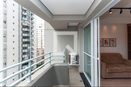 Varanda de kitnet/studio à venda com 1 quarto, 24m² em Perdizes, São Paulo