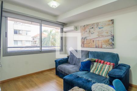 Sala de apartamento à venda com 1 quarto, 41m² em Menino Deus, Porto Alegre
